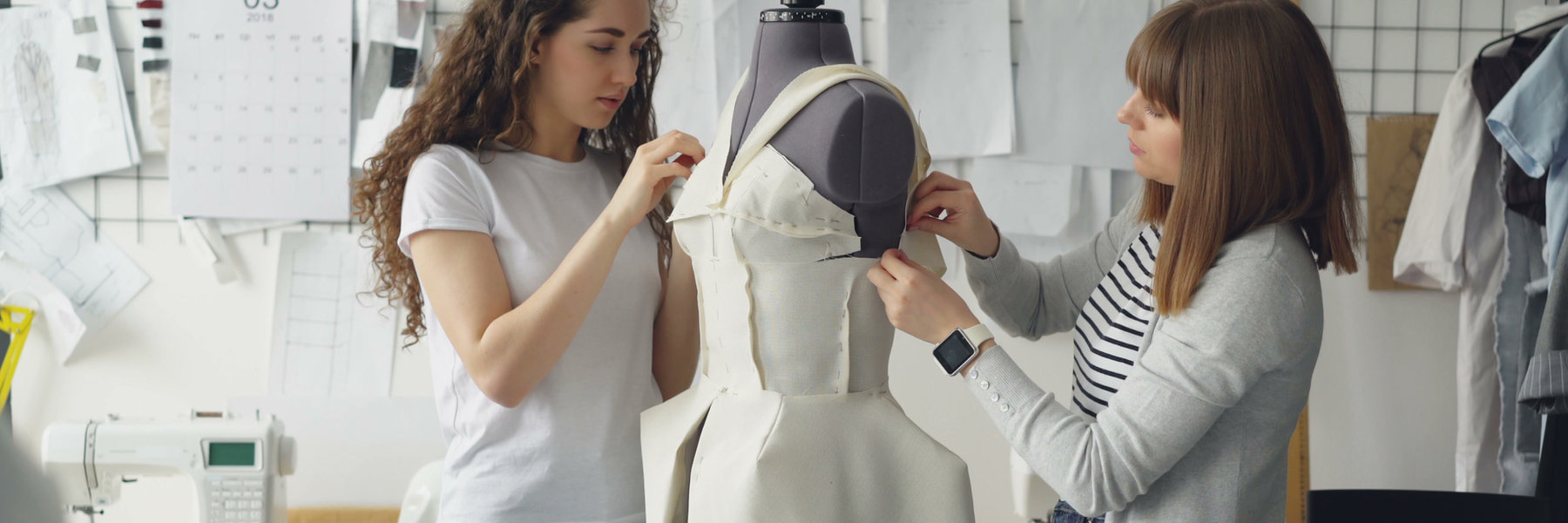 Inside the Haniye couture atelier, Al Quoz Dubai