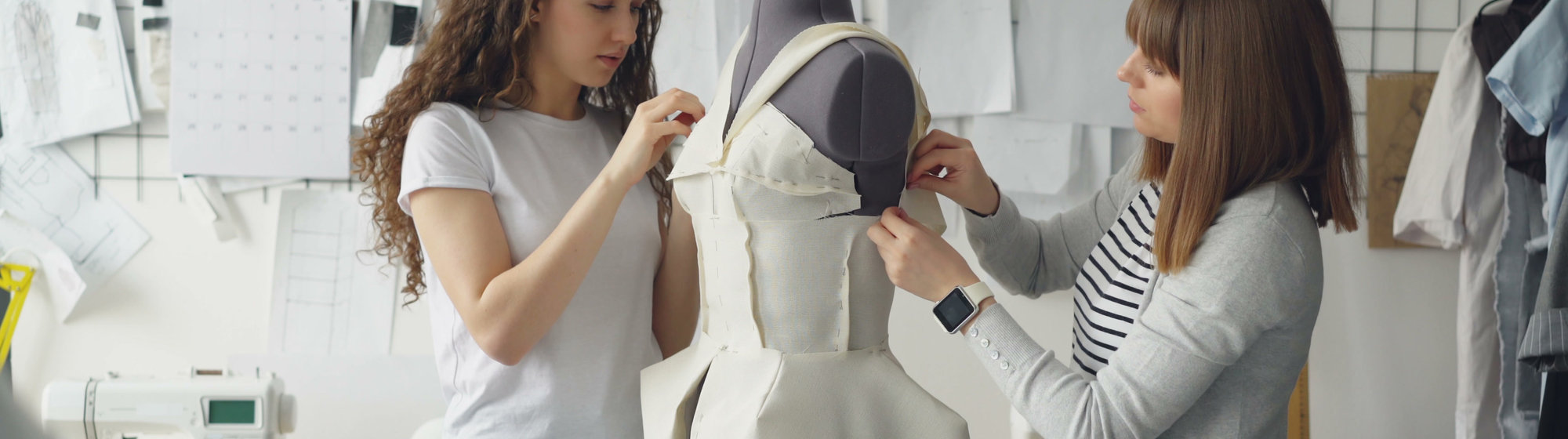 Inside the Haniye couture atelier, Al Quoz Dubai