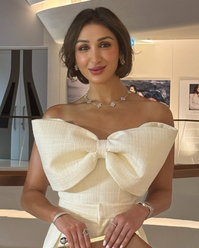 Haniye Yeganeh — couture designer and founder of the HANIYE house, Dubai